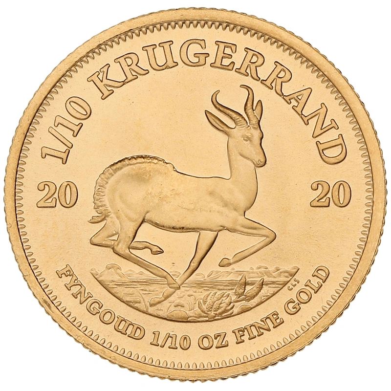 2020 1/10oz Krugerrand Gold Coin