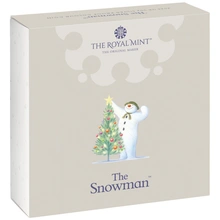 2024 The Snowman Fifty Pence Proof Silver Coin Boxed