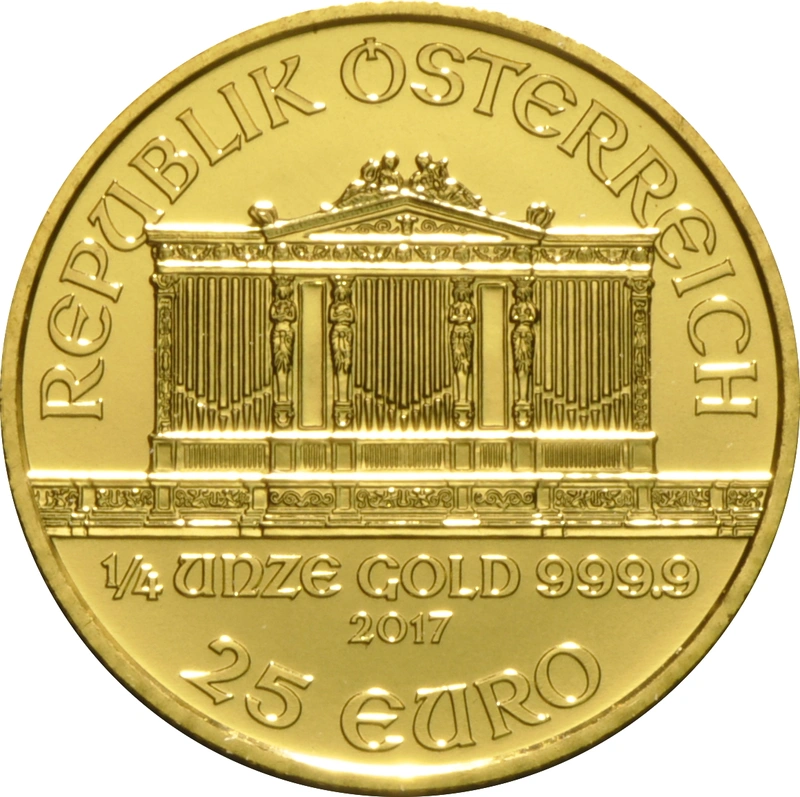 2017 1/4oz Austrian Gold Philharmonic Coin