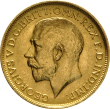1911 Gold Sovereign - King George V - S