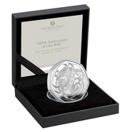 2022 Piedfort Proof 50p Silver Coin 100th Anniversary of Our BBC Boxed