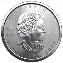 2023 Canadian Silver Maple Leaf Coin 1oz