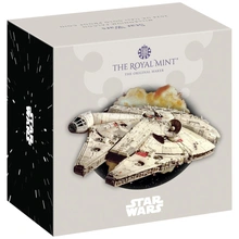 2024 Proof 1/4oz Star Wars Gold Coin Millennium Falcon Boxed