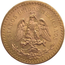 Mexican 50 Pesos Gold Coin