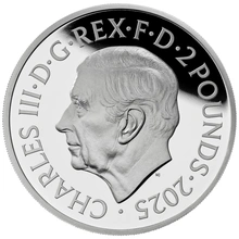 2025 Britannia 1oz Silver Proof Coin Boxed