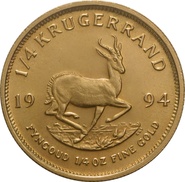 1994 Quarter Ounce Gold Krugerrand