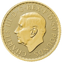 2023 Half Ounce King Charles III Britannia Gold Coin Gift Boxed