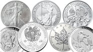 Grade B - 1oz Silver Coins Best Value