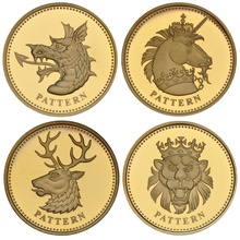 One Pound Gold Coin - Pattern