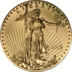 2018 1/2oz American Eagle Gold Coin