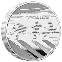 2023 2oz Music Legends - The Police  Proof Silver Coin Boxed