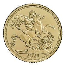 2026 Gold Sovereign Coin in Blister