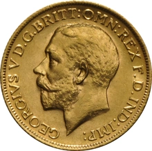 1925 Gold Sovereign - King George V - S