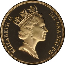 1993 £2 Two Pound Proof Gold Coin (Double Sovereign)