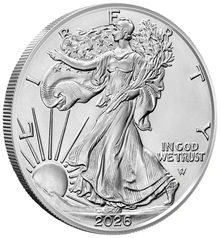 2026 American Silver Eagle Coin 1oz