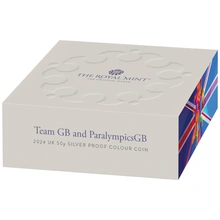 2024 Proof 50p Team GB Olympics Proof 50p Silver Coin Boxed