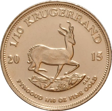 2015 Tenth Ounce Krugerrand
