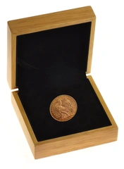 20 French Francs Gold Coin Marianne Rooster Gift Boxed