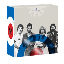 2021 Music Legends The Who - 5oz Proof Gold Coin Boxed