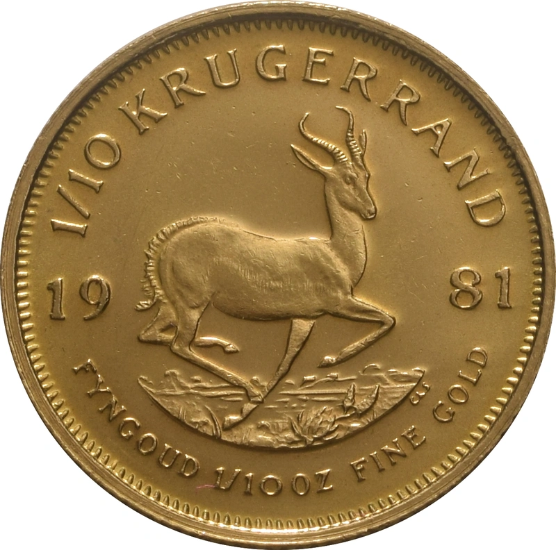 1981 Tenth Ounce Krugerrand