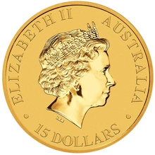 2018 1/10oz Australian Kangaroo Gold Nugget Coin