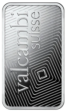 Valcambi 1oz Silver Bar