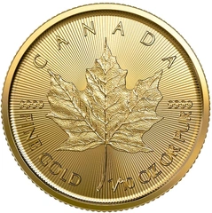 2022 1/10oz Canadian Maple Leaf Gold Coin