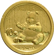 1 Gram Gold Chinese Panda Coin Best Value