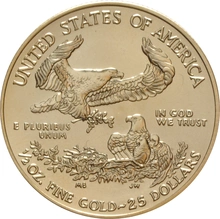 2016 1/2oz American Eagle Gold Coin