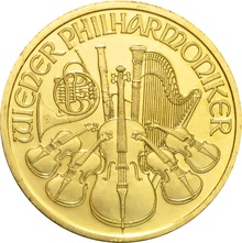 1998 1oz Austrian Gold Philharmonic Coin