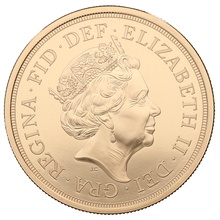 2018 - Gold £5 Brilliant Uncirculated Coin Boxed