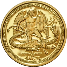 Isle of Man Angel Gold Coin 1/20oz