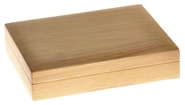 Large Oak Gift Box - 2 x 1oz Silver Coins 39mm