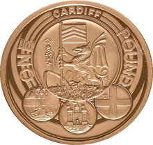 Gold Proof 2011 £1 Cardiff