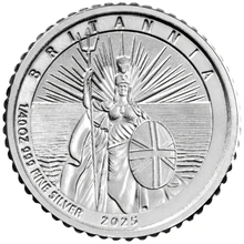 2025 Britannia Fractional Silver Reverse Proof Frosted Set Boxed