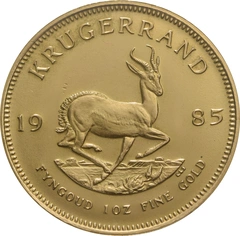 1985 Krugerrand Gold Coin 1oz