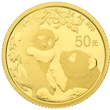 2021 3g Gold Chinese Panda Coin