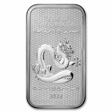 2024 Year of the Dragon 5oz Silver Bar