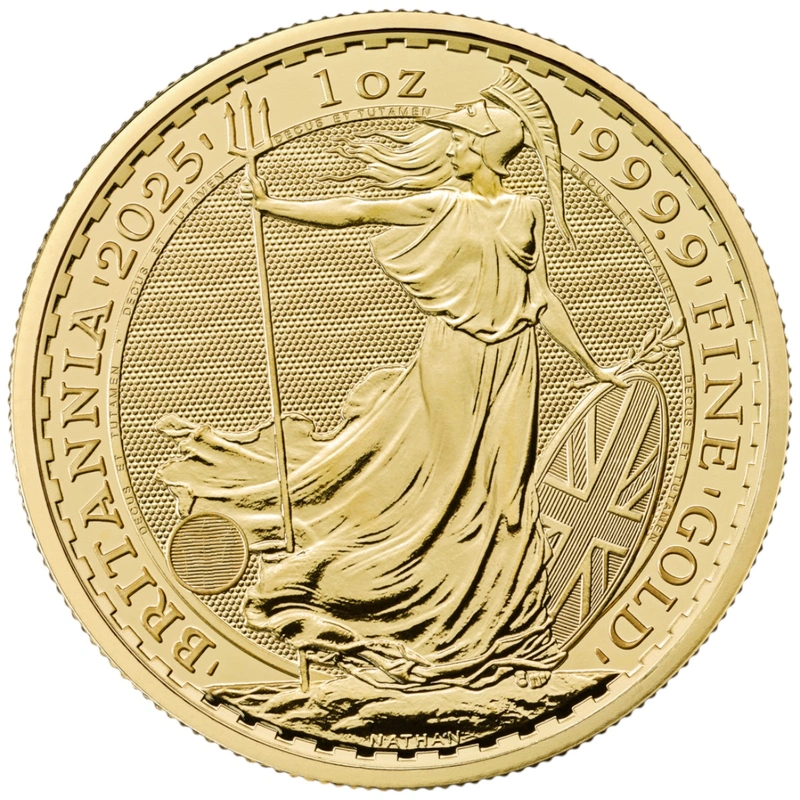 2025 1oz Gold Britannia Coin Gift Boxed