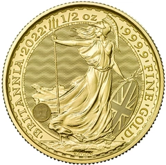 2022 1/2oz Gold Britannia Coin