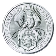 2oz Silver Coin, The Griffin - Queen's Beast