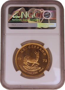 1973 Proof Krugerrand Gold Coin 1oz NGC PF67