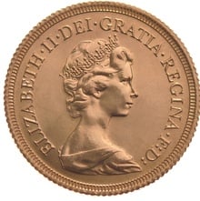 1976 Gold Sovereign - Elizabeth II Decimal Portrait