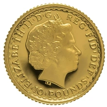 2003 Tenth Ounce Proof Britannia Gold Coin