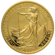 1998 One Ounce Proof Britannia Gold Coin