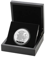2024 Seymour Unicorn Silver Coin Tudor Beasts 5oz Proof Boxed