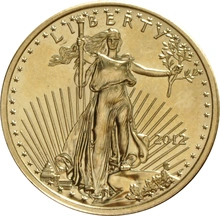 2012 Quarter Ounce Eagle Gold Coin