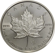2015 1oz Platinum Maple
