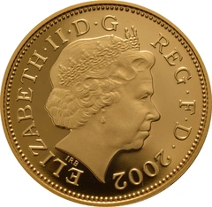 Proof Gold 2p Coin