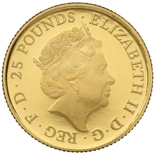 2019 1/4oz Quarter Ounce Proof Falcon Gold Coin Queen's Beasts